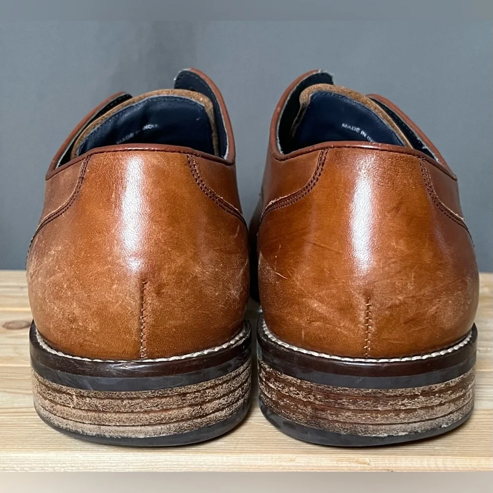 Cole Haan Light Brown Leather Oxford Shoes Men's 9.5M C11629